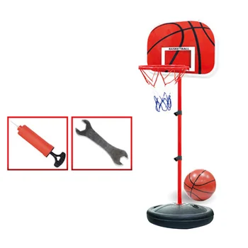 Kosárlabda karika állvány gyerek felvehető játékok háttámla állítható cél kisgyermekek 10ft hordozható háló netball WC Mini