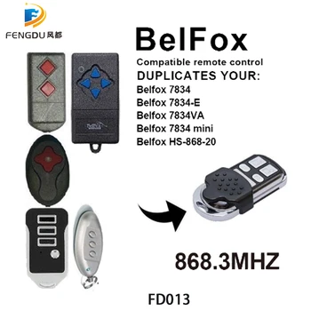 HEZ BELFOX 7843 BELFOX 7843-mini 7834-E 7834-VA HS-868-20 garázskapu távirányító nyitó kulcs sokszorosító kapuvezérlés 868MHz