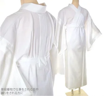 fehér Alsó bélés Japán kimonó Yukata kiegészítők Női fehérnemű pamutszövet intim ruházat 120cm hosszú