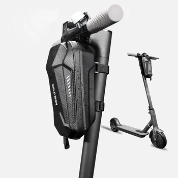  univerzális elektromos robogó kerékpár első csomag elektromos összecsukható kerékpár táska EVA kemény héjú egyensúly autó első táska