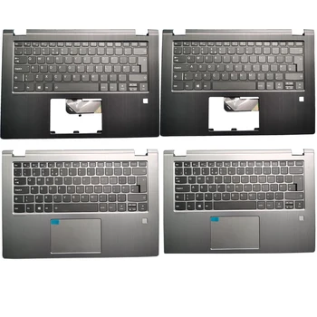 Új brit laptop billentyűzet Lenovo YOGA 530-14 530-14IKB 530-14ARR UK csuklótámasz nagybetűvel