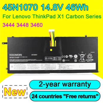 45N1071 45N1070 laptop akkumulátor Lenovo ThinkPad X1 Carbon 3460 3444 3448 sorozat 4ICP4/56/128 46Wh 3110mAh Ingyenes szállítás