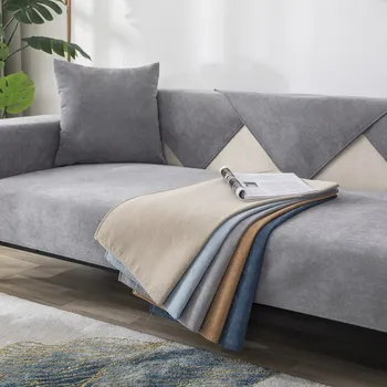 Európai vízálló vizeletálló kanapéhuzat Négy évszakos univerzális kanapéhuzatok csúszásgátló Slipcover bútor porvédő huzat