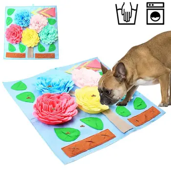 Kutya puzzle játékok Kisállat tubákszőnyeg Kutya etető szőnyeg szagképzés kutyának stresszoldás kisállat interaktív játék képzési takaró