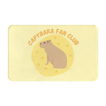 Capybara Fan Club 3D háztartási cikkek szőnyeg szőnyeg lábpárna tengerimalac állatok rajzfilm vicces capybara design capybara rajongók