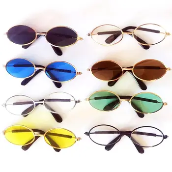 2023 UV védelem Többszínű dekoratív szemüveg Szemüveg Kutya napszemüveg Macska napszemüveg Kisállat kiegészítők