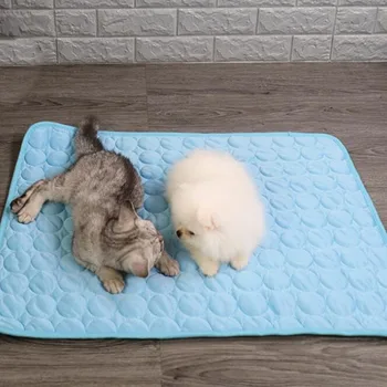 Puha kisállat kutyaágy macska szőnyeg takaró szőnyeg hűtőágy kutyáknak macska kisállat ülésszőnyeg puha hálóágy párna kisállat kellékek