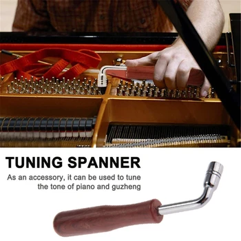 Pin javító eszköz zongorához 88-61-54 billentyűk L-alakú hangoló csavarkulcs tuning kalapács szögletes csavarkulcs húrcsap javítás