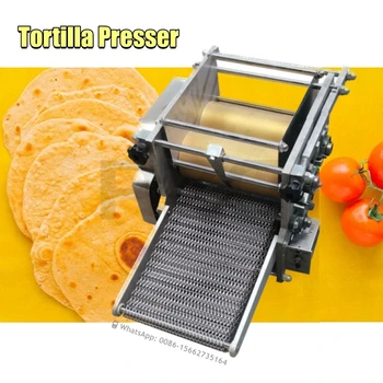 110V 220V 5-17cm tortilla presser búza kereskedelmi hordozható liszt automata roti chapatti tortilla készítő gép