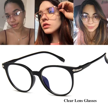 Divat átlátszó szemüveg Optikai szemüvegkeretek nőknek Macska szemüvegkeret Férfi szemüvegkeret Szemüvegkeret Oculos 2019