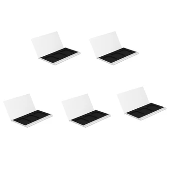 5X alumíniumötvözet memóriakártya tok kártyatartó doboztartók 3PCS SD kártyákhoz