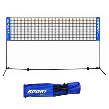 Új 1db professzionális sportháló kültéri tollaslabda tenisz röplabda háló csere edzéshez háló standard tollaslabda háló