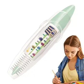 Szép csipke javítószalag Aranyos minta DIY dekoratív javítószalag toll pontos jelölés kreatív javítószalag toll