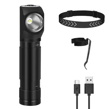 3 az 1-ben fényszóró IPX6 vízálló, könnyű USB-C újratölthető ultrafényes fényszórók felnőtteknek Kemping, horgászat, túrázás