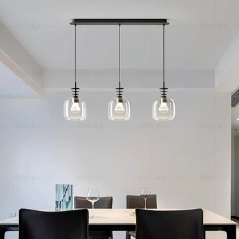 Modern étkező Függőlámpák beltéri világítás Mennyezeti lámpa függő lámpa led Csillárok a nappaliban beltéri világítás