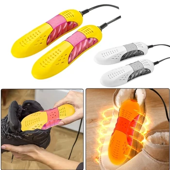  Elektromos cipőszárító lábvédő Boot szagszag dezodor párátlanító készülék Gyors hordozható cipőszárító fűtés US Plug Könnyen használható