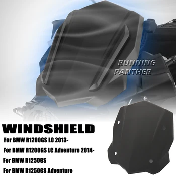 Motorkerékpár szélvédő szélvédő Fekete BMW R 1200 GS LC 2013- R1200GS LC ADV 2014- R1250 GS R1250GS Adventure számára