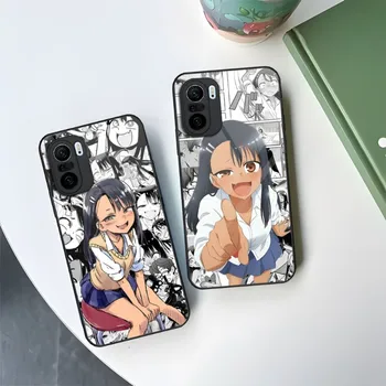 Nagatoro San Anime esztétikus telefontok Xiaomi 13 10 10T 11i 11T Redmi Note 11 9 8 11S Pro Poco üveg design hátlap