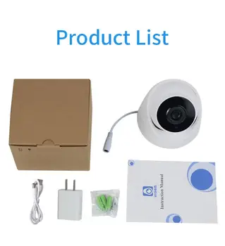 1080P intelligens otthon vezeték nélküli2.4G IP kamera Wifi 360 CCTV kamera Mini kisállat videó megfigyelő kamera Wifi bébiőrrel