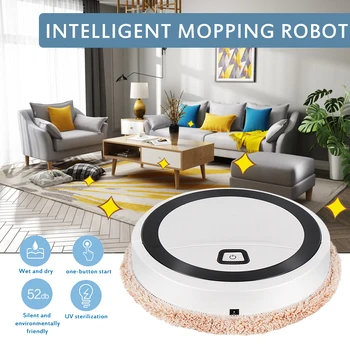 Abs Tisztább robotok Vontatási típus otthoni seprőrobothoz Padlótisztító robot Intelligens felmosó robot