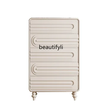 könnyű luxus tömörfa komód egyszerű, modern tároló dekoráció fiók tároló szekrény nappali komód