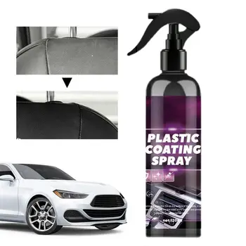120ml autó belső tisztító spray automatikus műanyag felújítás spray autó teljes belső tisztítószer és védőanyag vegytisztító szer
