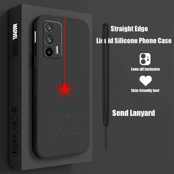 Marvel Spiderman Avengers Phone Case OPPO Reno 9 8 7 SE 6 5 3 2 Z Pro Plus Lite Snapdragon folyékony bal kötél TPU fedél