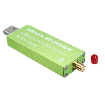 RISE-2X USB adapter RTL-SDR RTL2832U + R820T2+ 1Ppm TCXO TV Tuner Stick vevő