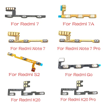 2Pcs hangerő gomb tápkapcsoló be gomb Flex kábel Xiaomi Mi A3 9 lite 9T Redmi Go 7 7A 8A 9A Megjegyzés 7 8 9 9S Pro K30