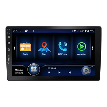 Keconsing 2 Din autórádió sztereó GPS Navi Audio Auto fejegység Android 12.0 DSP Carplay Wifi BT tükör link kamera OBD DAB
