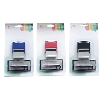 Gumibélyegző készlet DIY egyedi személyre szabott önbehordó üzleti cím név szám betű bélyegző kézműves nyomtatás gumibélyegző