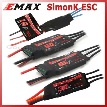 EMAX SimonK ESC 12A 20A 25A 30A Simon K BEC sebességszabályozó kefe nélküli ESC RC FPV drónhoz