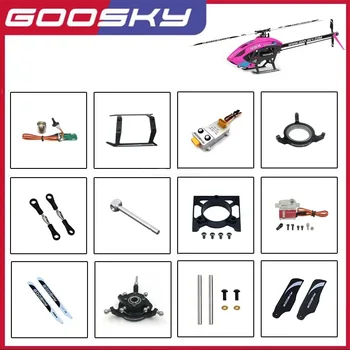 Goosky RS4 3D kaszkadőr távirányító modell helikopter propeller szervó kormánymű vezérlőkar motor esc orsó alkatrészek
