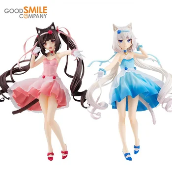 Original Good Smile GSC POPUP PARÁDÉ Anime játék NEKOPARA Nekomimi lányok Vanília Chocola Gyűjthető figurák Ajándék játékok
