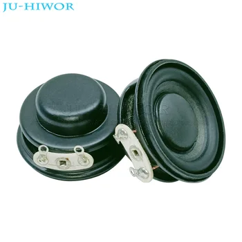 4 ohm 3 W-os hangszóró 31 mm-es fekete mini hangszóró 18 mm-es belső kettős mágneses lapos konvex sapka PU élmagasság 17mm zseblámpához