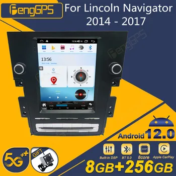 Android 12 a Lincoln Navigator 2014 - 2017 Android autórádió képernyőjéhez 2din sztereó vevő Autoradio multimédia lejátszó GPS