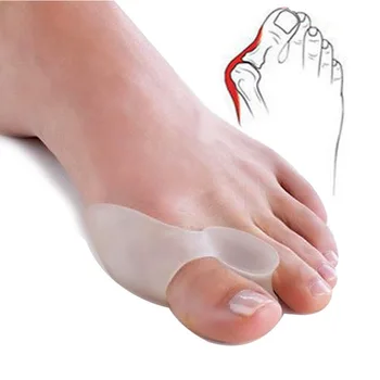 2 db=1 pár szilikon lábujjak elválasztó bütyök csont ectropion beállító lábujjak külső készülék lábápoló eszközök Hallux Valgus korrektor