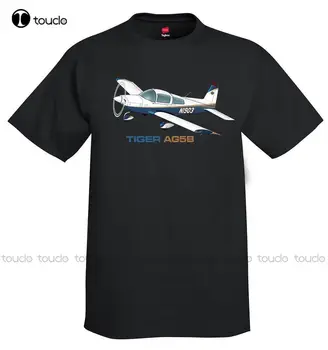 Új új nyári férfiak Hot Sale divat tigris repülőgép Ag5B repülőgép póló személyre szabott póló Unisex S-5Xl Xs-5Xl