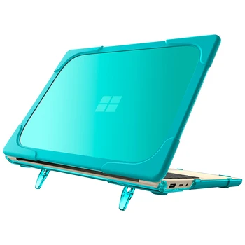 Microsoft Surface Laptop 4 13,5 hüvelykes TPU és PC Hard Heavy Duty robusztus védelem ütésálló leejtésálló laptop fedél
