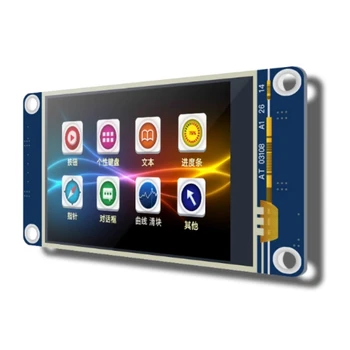 Basic T0 sorozatú soros port képernyő 2,4/2,8/3,5 hüvelykes kis méretű rezisztív érintőképernyő LCD kijelző