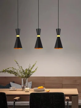 Függőlámpák Étkező Modern függőlámpák Étterem Konyha E27 lámpa LED lámpatest Felfüggesztett ipari HangLámpa