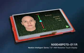 Intelligens verzió ellenállás képernyő 7 hüvelykes ember-gép interakció HMI Angol változat NX8048P070-011R