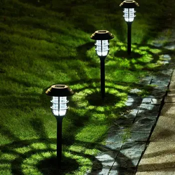 1/2/4/db Napelemes csíkos gyepfény LED háztartási kültéri vízálló udvari fény Kert Park Földterület Tájkép Dekoratív fény