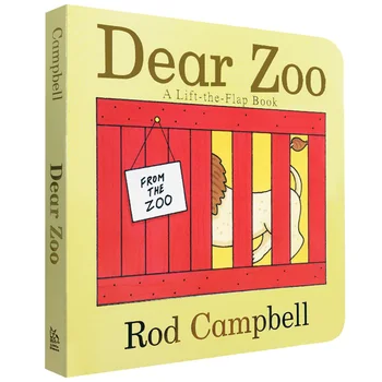 DearZoo, dearzoo Baby Gyermekkönyvek 1 2 3 évesen, angol képeskönyv, 9781416947370