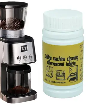 1 Palack kávéfőző tisztító tabletta pezsgőtabletta vízkőmentesítő szer háztartási gép tisztítószer konyhai tartozék