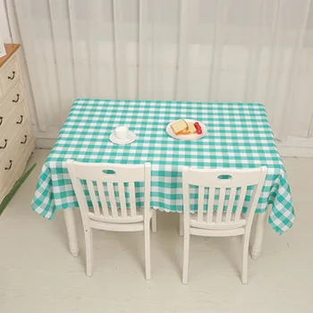 Vízálló és olajálló terítő Gingham piknikszövet kerti végasztal terítő szállodai asztalterítő