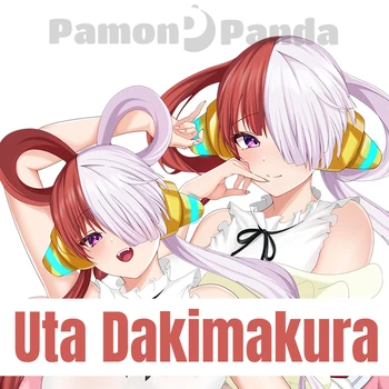 Uta Dakimakura Anime párnahuzat szexi ölelő párna teljes testpárna párnahuzat Otaku párnahuzat Otthoni ágynemű dekorációs ajándék