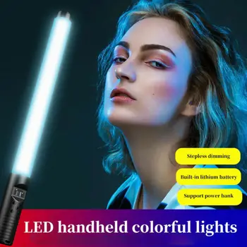RGB videó fény kézi led fénycső távirányító fénypálcával a Youtube Tik Tok Vlogging számára