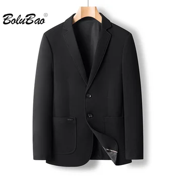 BOLUBAO 2023 Leisure Blazers öltöny férfi tavaszi nyári koreai változat slim-fit üzleti kabát Kiváló minőségű design Trend öltöny férfiak