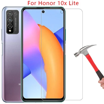 képernyővédő fólia HUAWEI Honor 10X Lite edzett üveg védőüveghez a Honor10X 10 x X10 10XLite Light Honor10XLITE filmhonerhez
